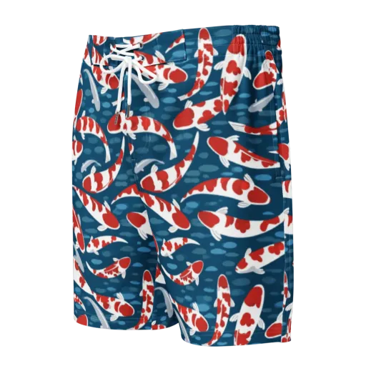 Redcap Drift on a Men's Board Shorts