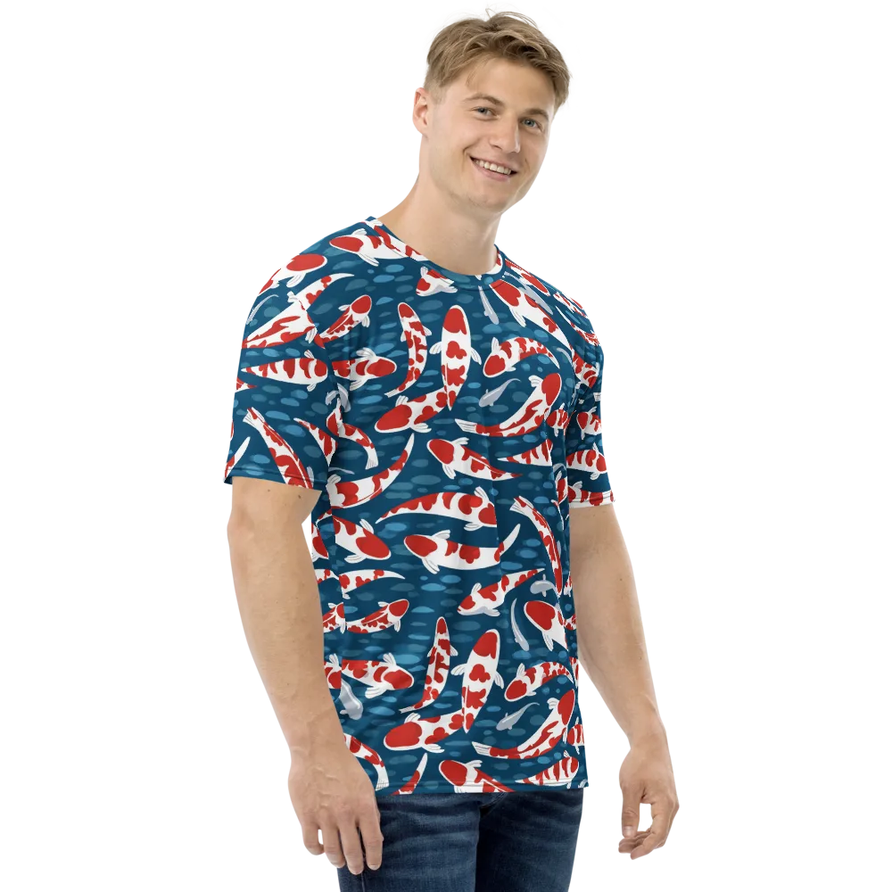 Redcap Drift on Men's Crew Neck T-Shirt — Right