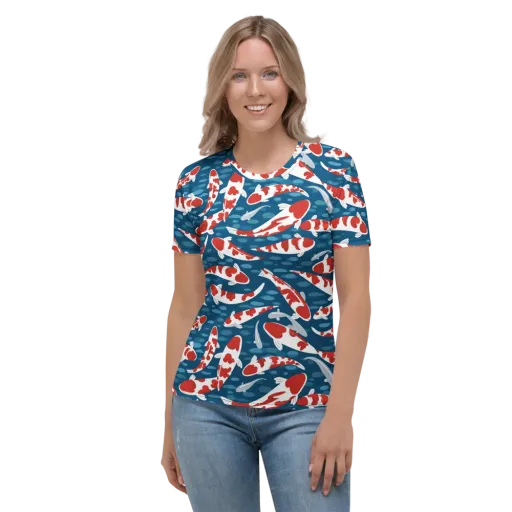 Redcap Drift on a Women's Crew Neck T-Shirt