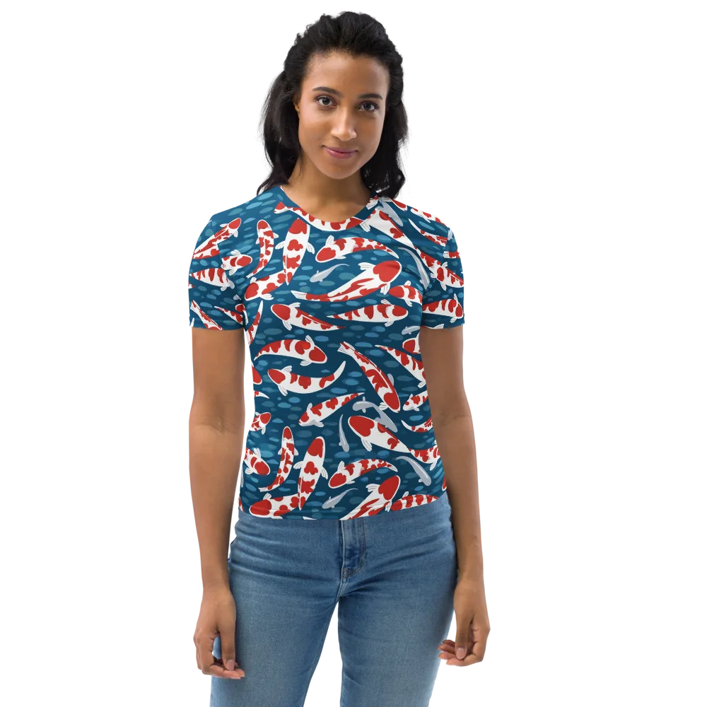 Redcap Drift on Women's Crew Neck T-Shirt — Front