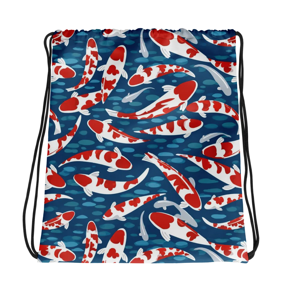 Redcap Drift on Drawstring Bag — Photo