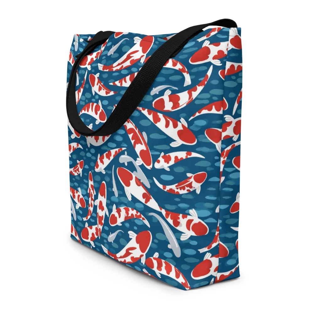 Redcap Drift on Large Tote Bag W/ Pocket — Front