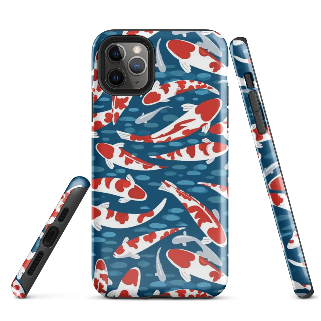 Redcap Drift on Tough Case for iPhone® — Front