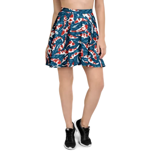 Redcap Drift on a Skater Skirt