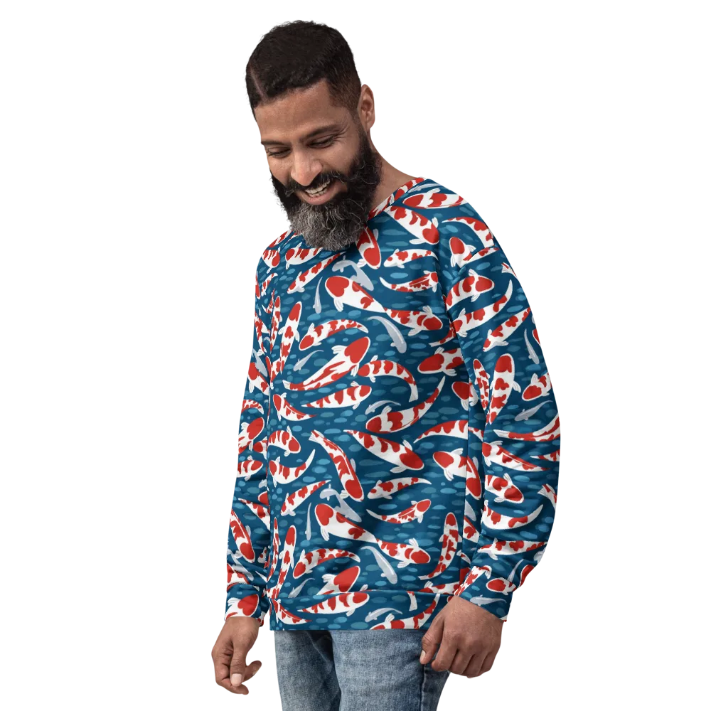 Redcap Drift on Sweatshirt — Left Front