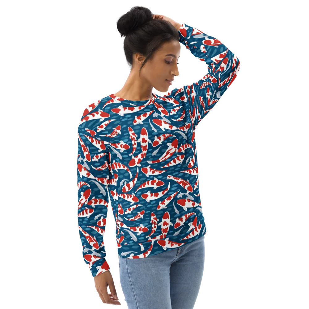 Redcap Drift on Sweatshirt — Right Front