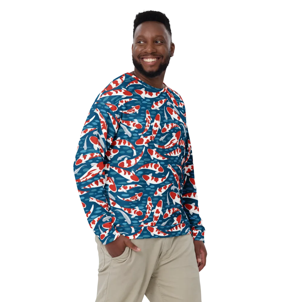 Redcap Drift on Sweatshirt — Front