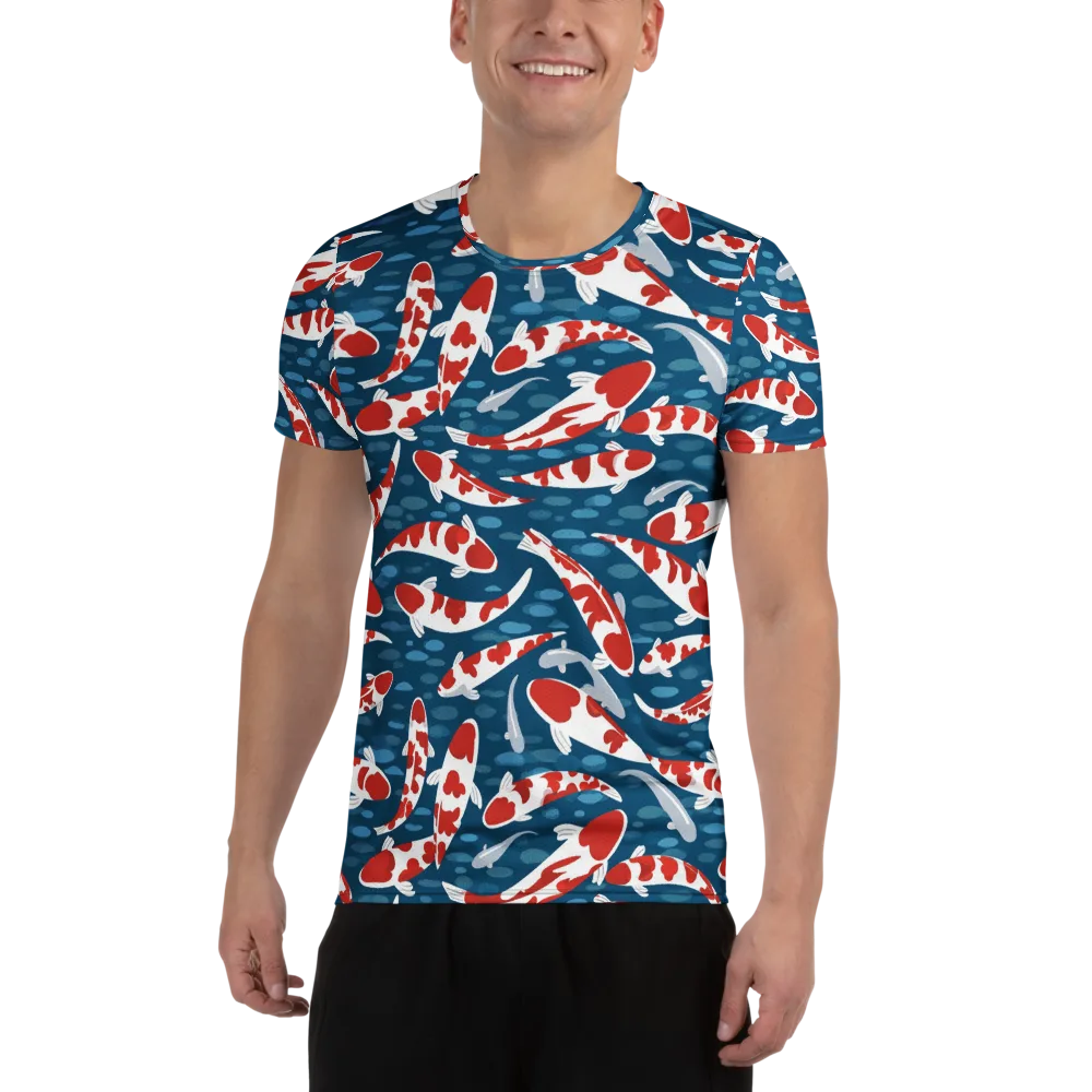 Redcap Drift on Men's Athletic T-Shirt — Front