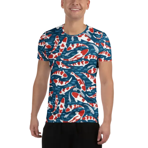 Redcap Drift on a Men's Athletic T-Shirt