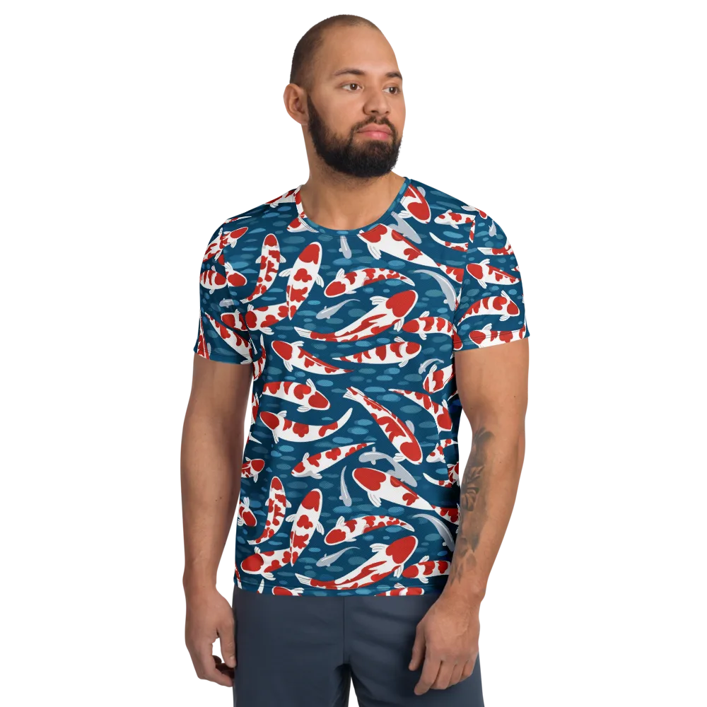 Redcap Drift on Men's Athletic T-Shirt — Front