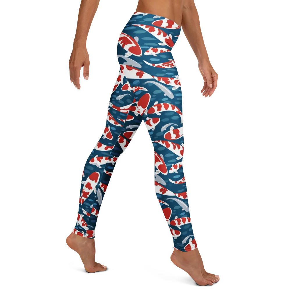 Redcap Drift on Leggings — Right