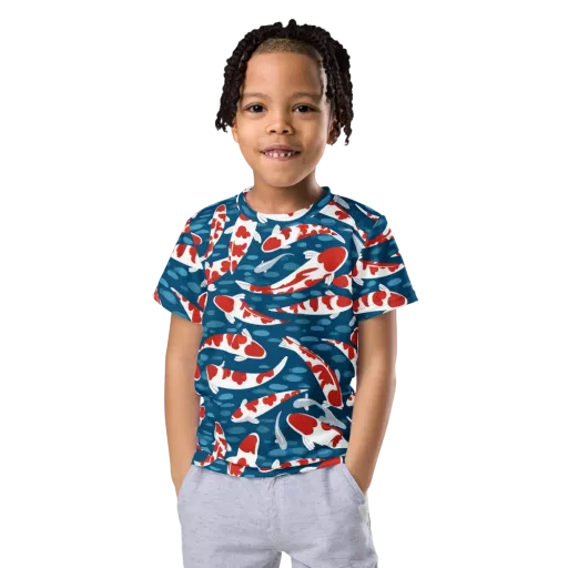 Redcap Drift on a Kids Crew Neck T-Shirt