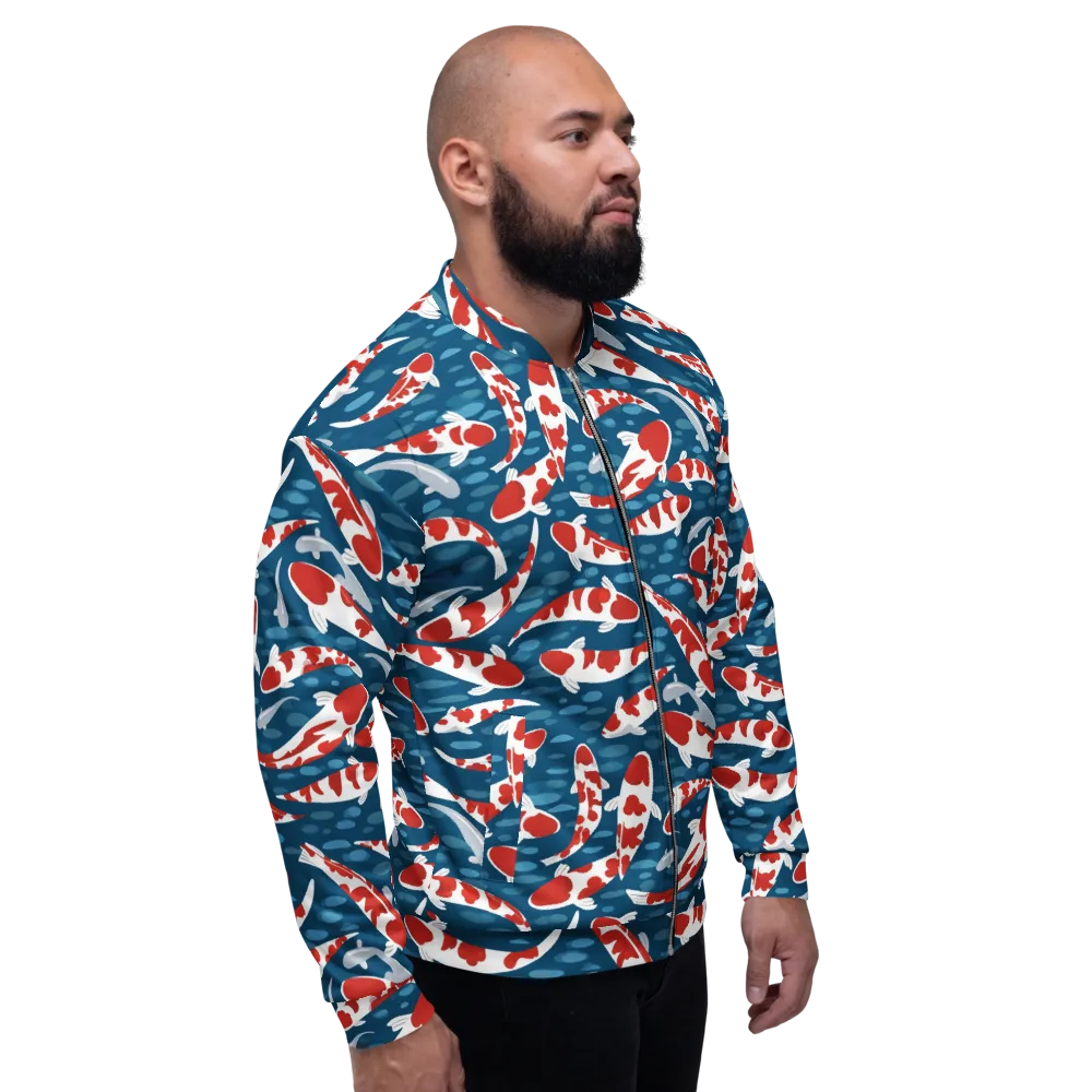Redcap Drift on Bomber Jacket — Right