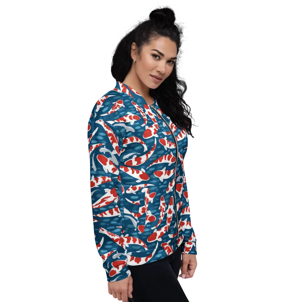 Redcap Drift on Bomber Jacket — Right