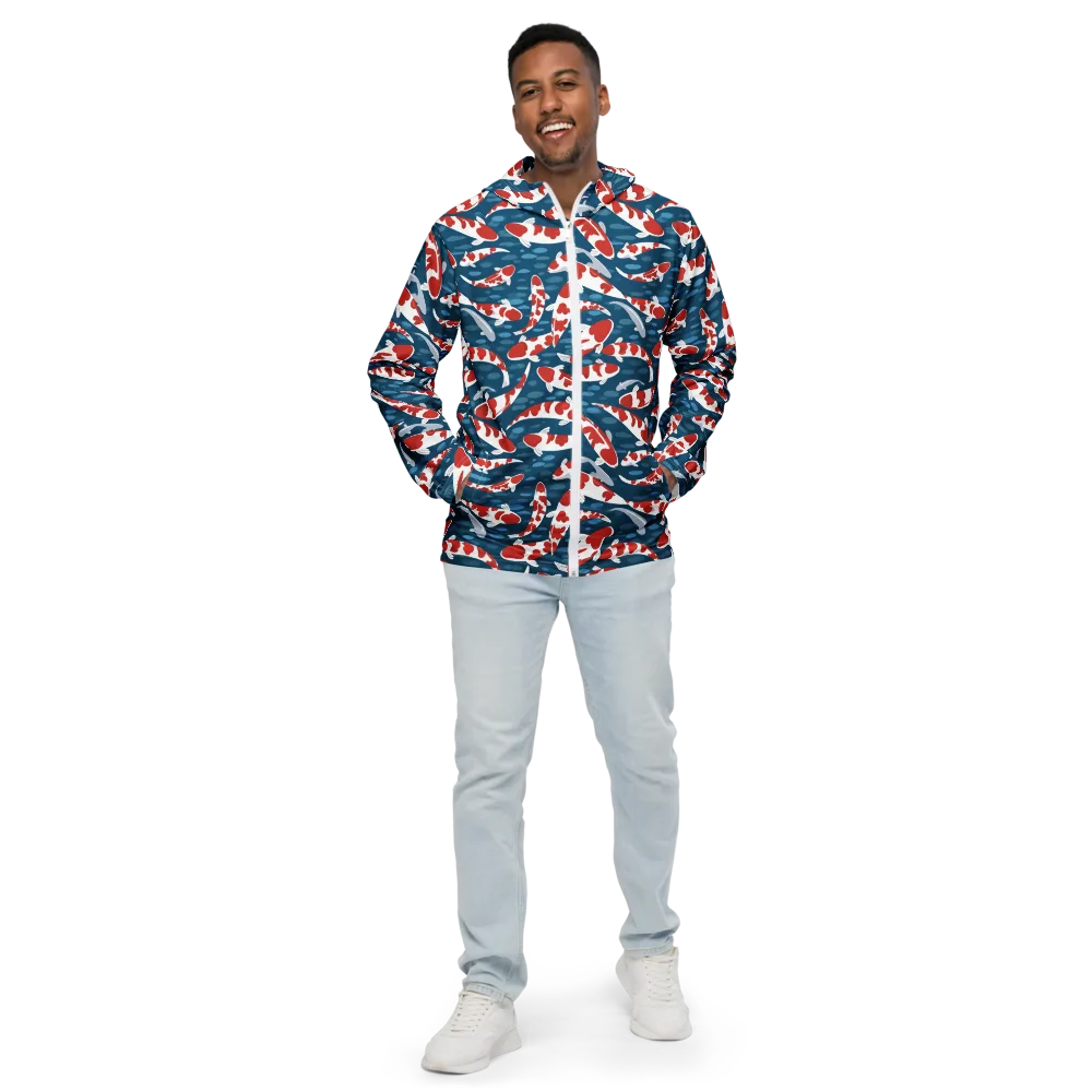 Redcap Drift on Men's Windbreaker — Front
