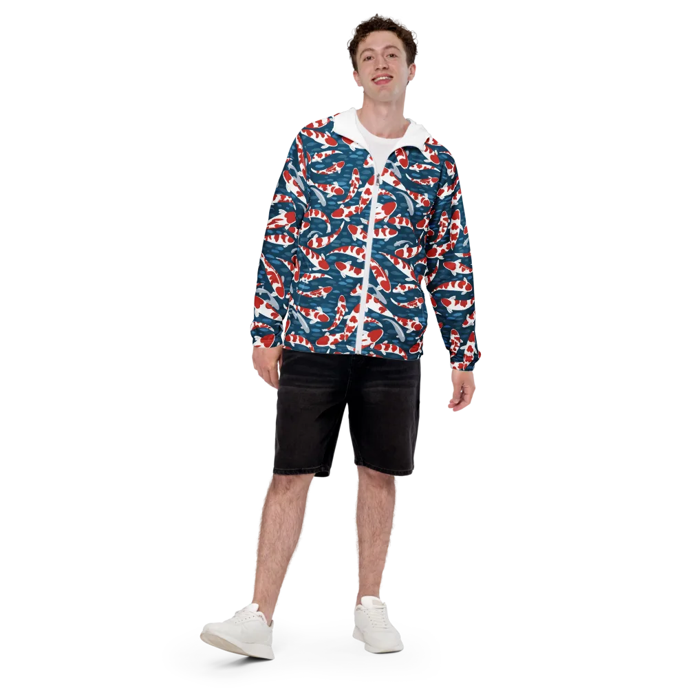 Redcap Drift on Men's Windbreaker — Front
