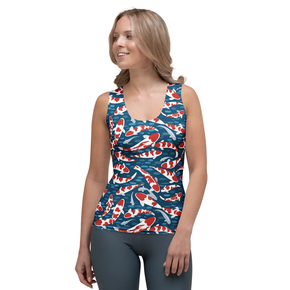 Redcap Drift on Women's Tank Top — Front