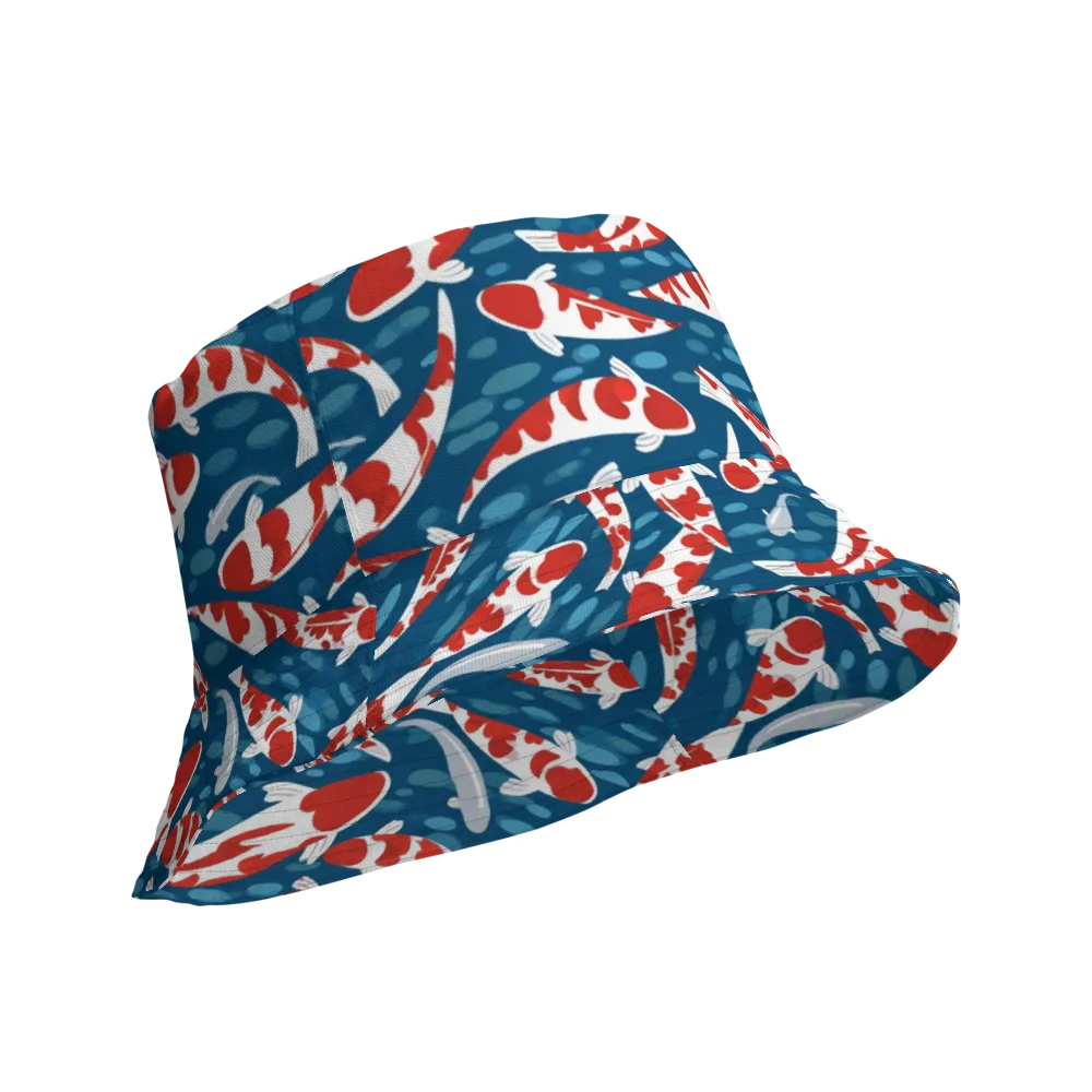 Redcap Drift on Reversible Bucket Hat — Product details Outside
