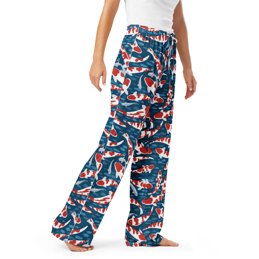 Redcap Drift on Women's Pajama Pants — Right Front