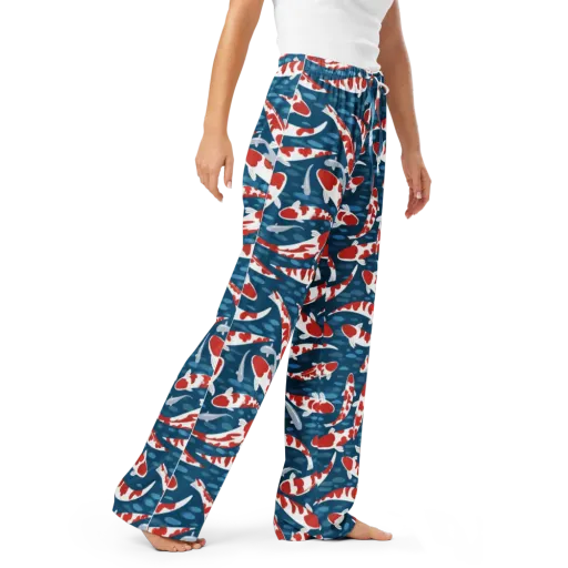 Redcap Drift on a Women's Pajama Pants