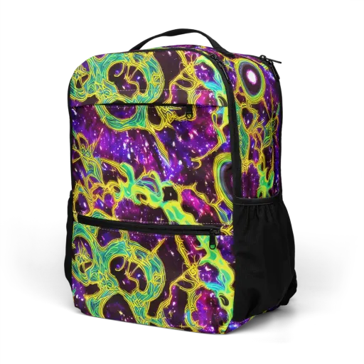 Galactic Web on a Utility Backpack