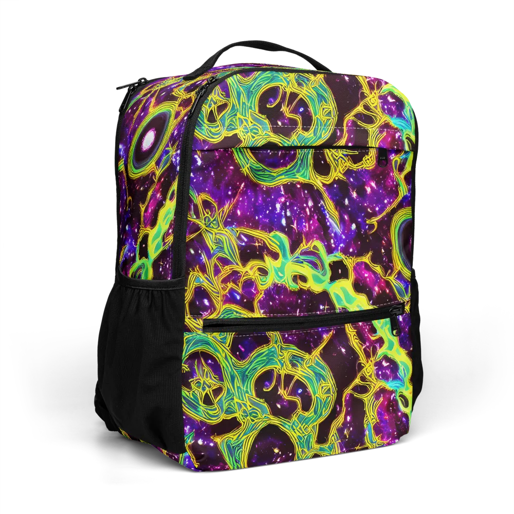 Galactic Web on Utility Backpack — Right Front