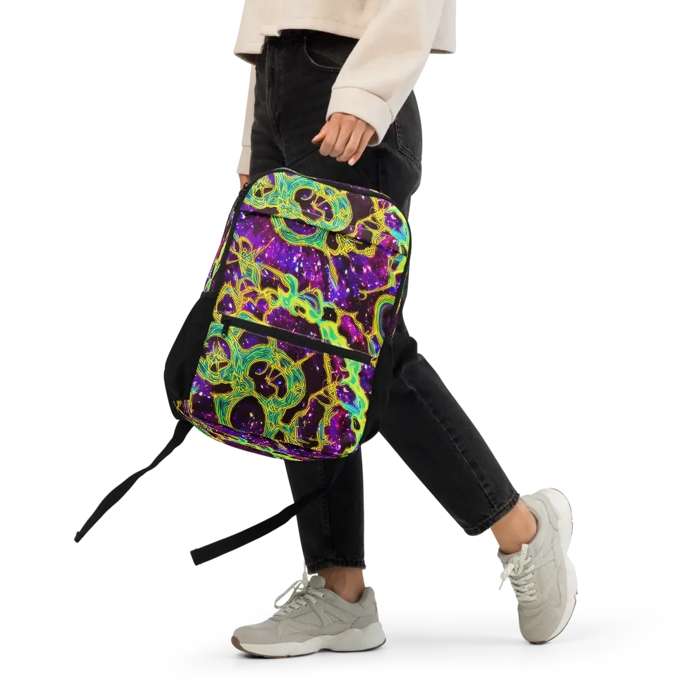 Galactic Web on Utility Backpack — Front