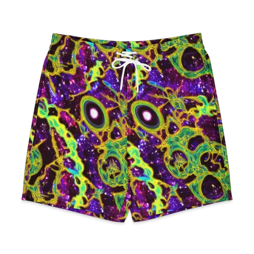 Galactic Web on a Men's Board Shorts
