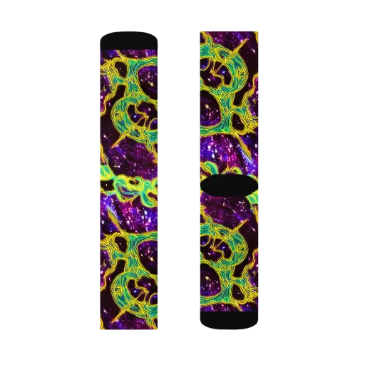 Galactic Web on a Socks