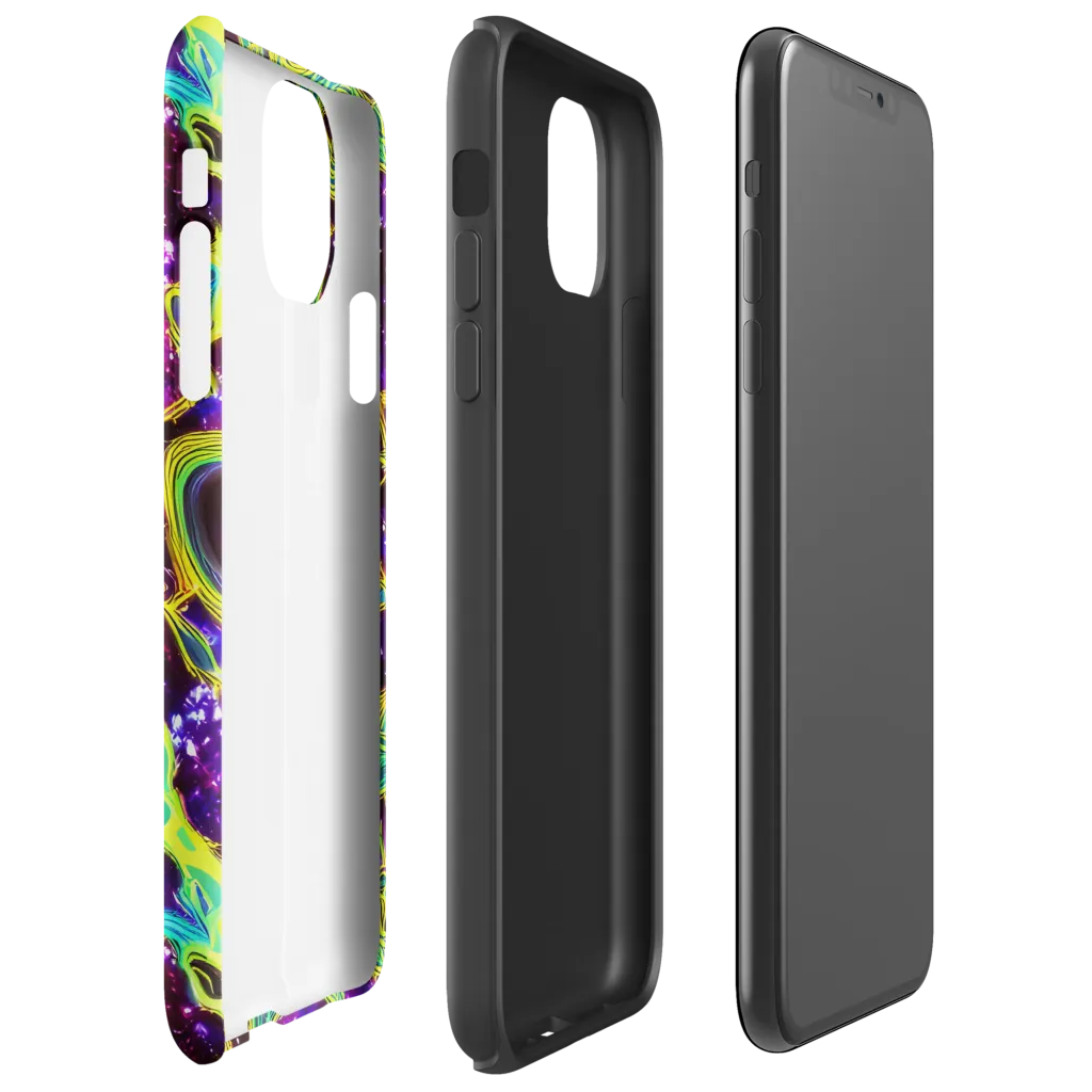 Galactic Web on Tough Case for iPhone® — Right