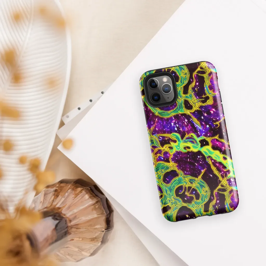 Galactic Web on Tough Case for iPhone® — Front