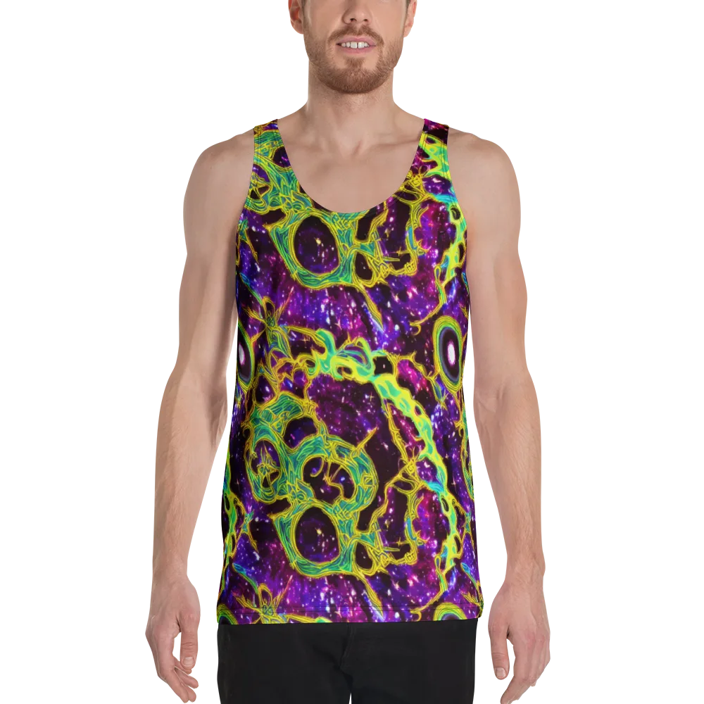 Galactic Web on Men's Tank Top — Front