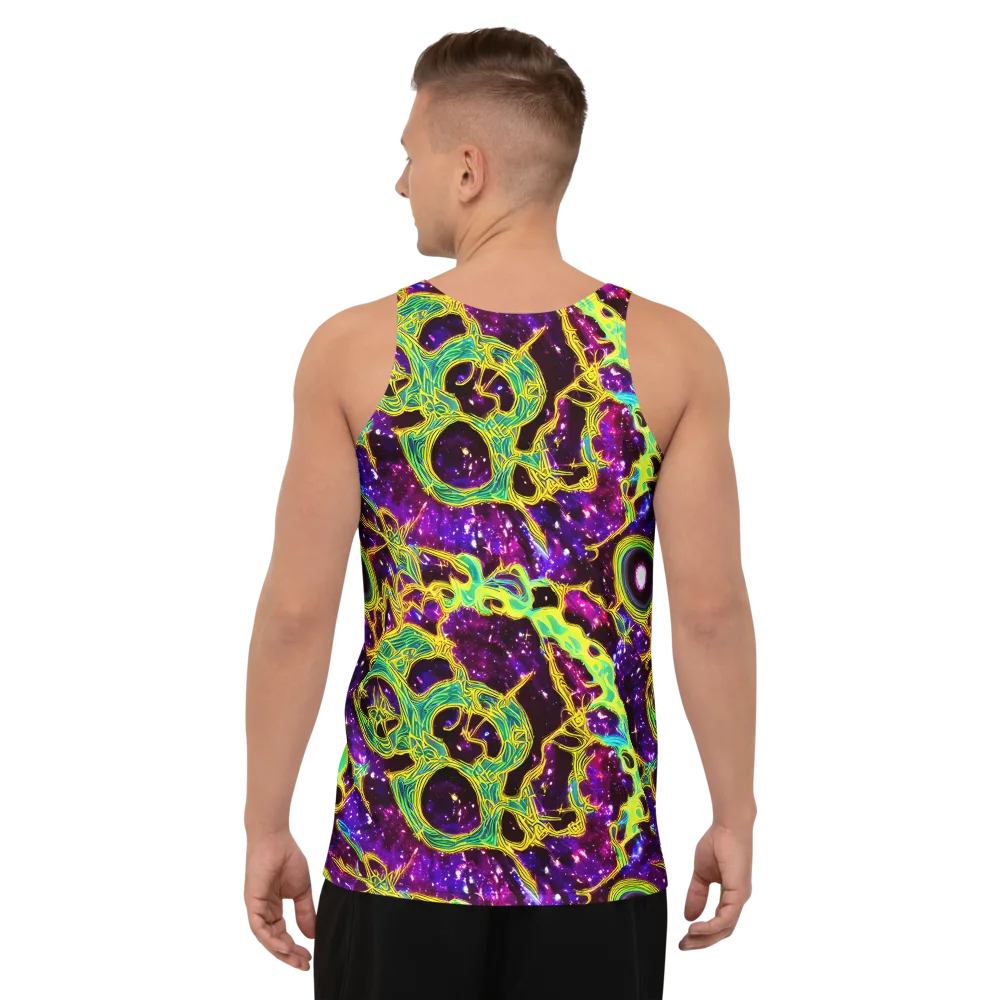 Galactic Web on Men's Tank Top — Back