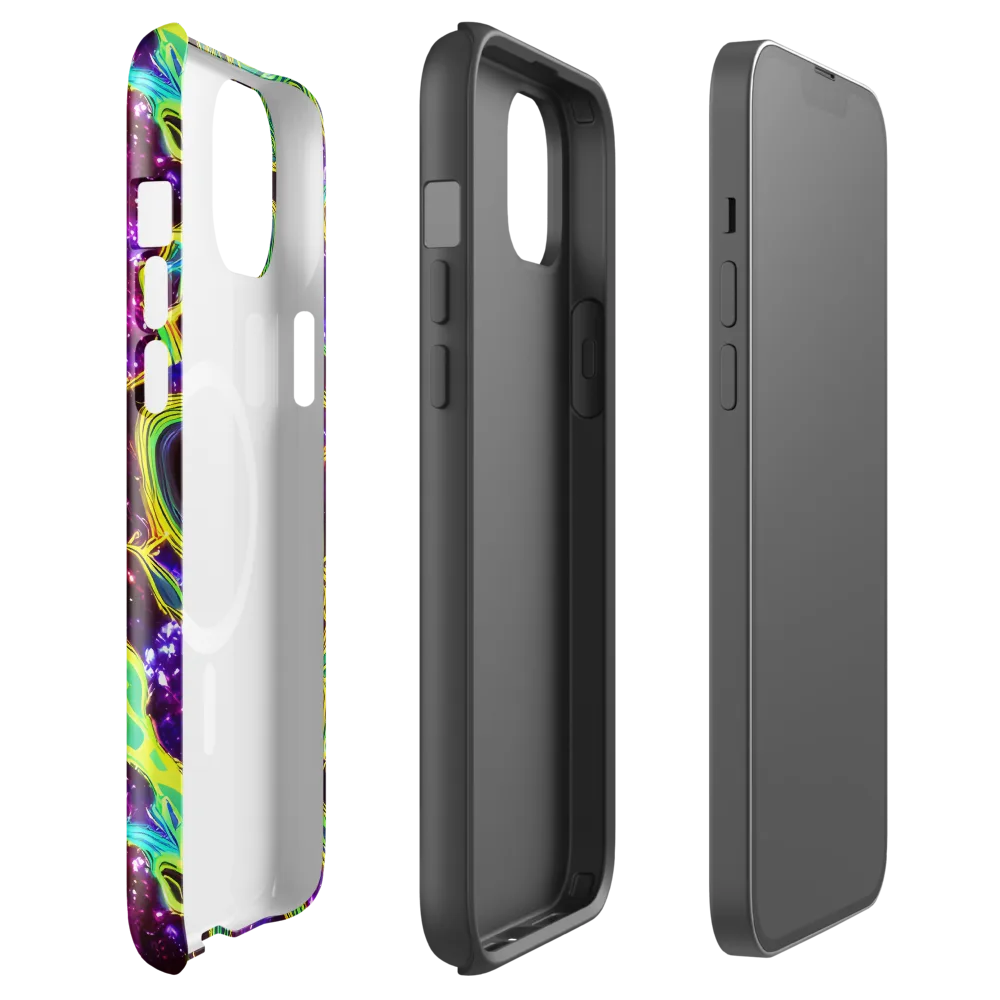 Galactic Web on MagSafe Tough Case for iPhone® — Front
