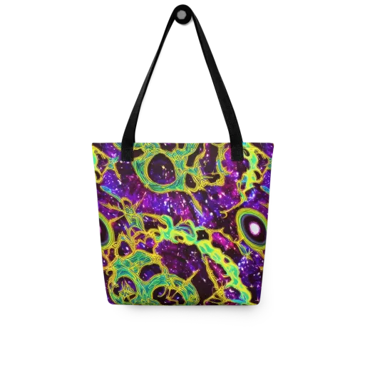 Galactic Web on a Tote Bag