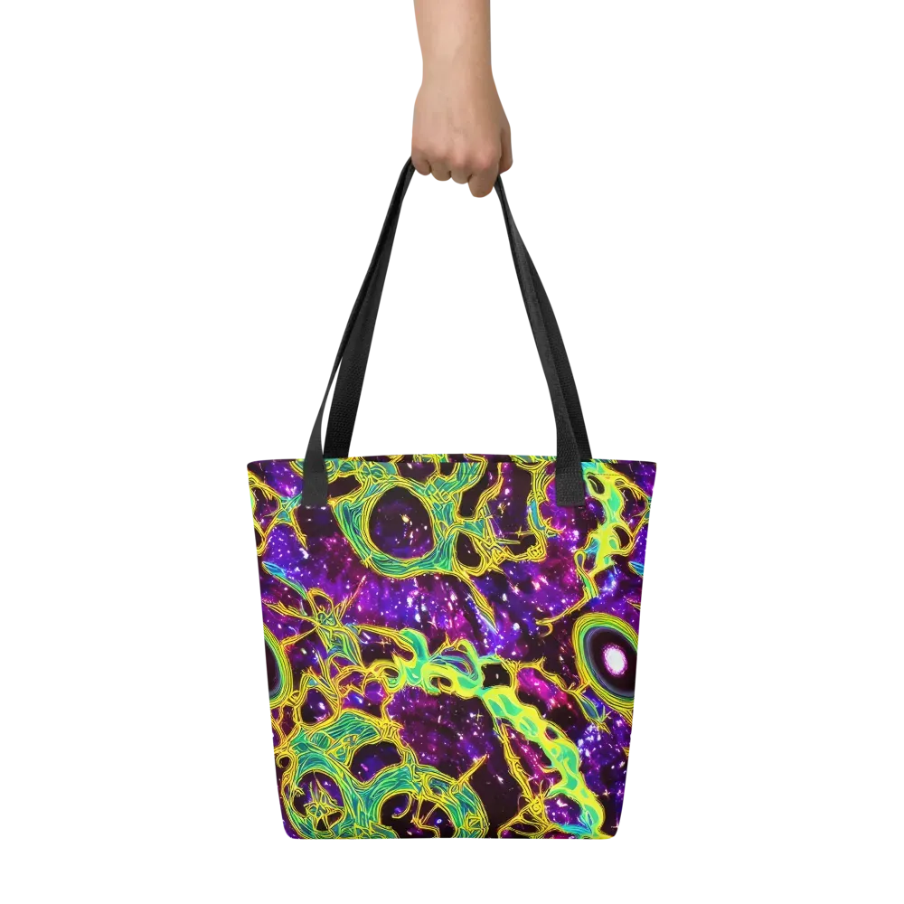 Galactic Web on Tote Bag — Front