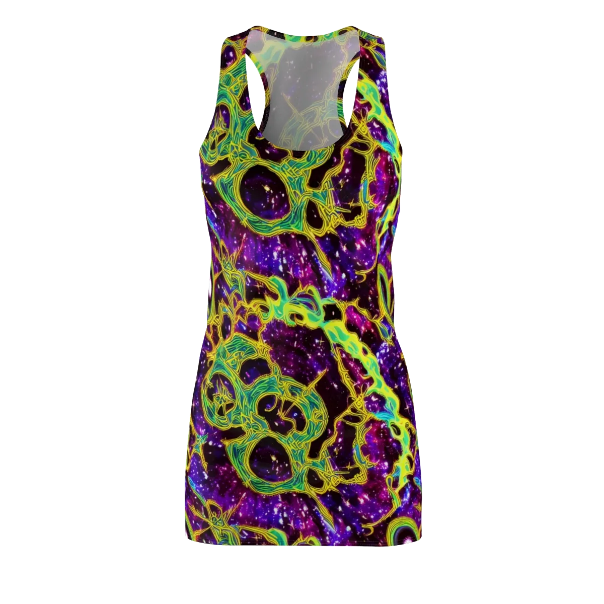 Galactic Web on Racerback Dress — Front