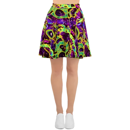 Galactic Web on a Skater Skirt