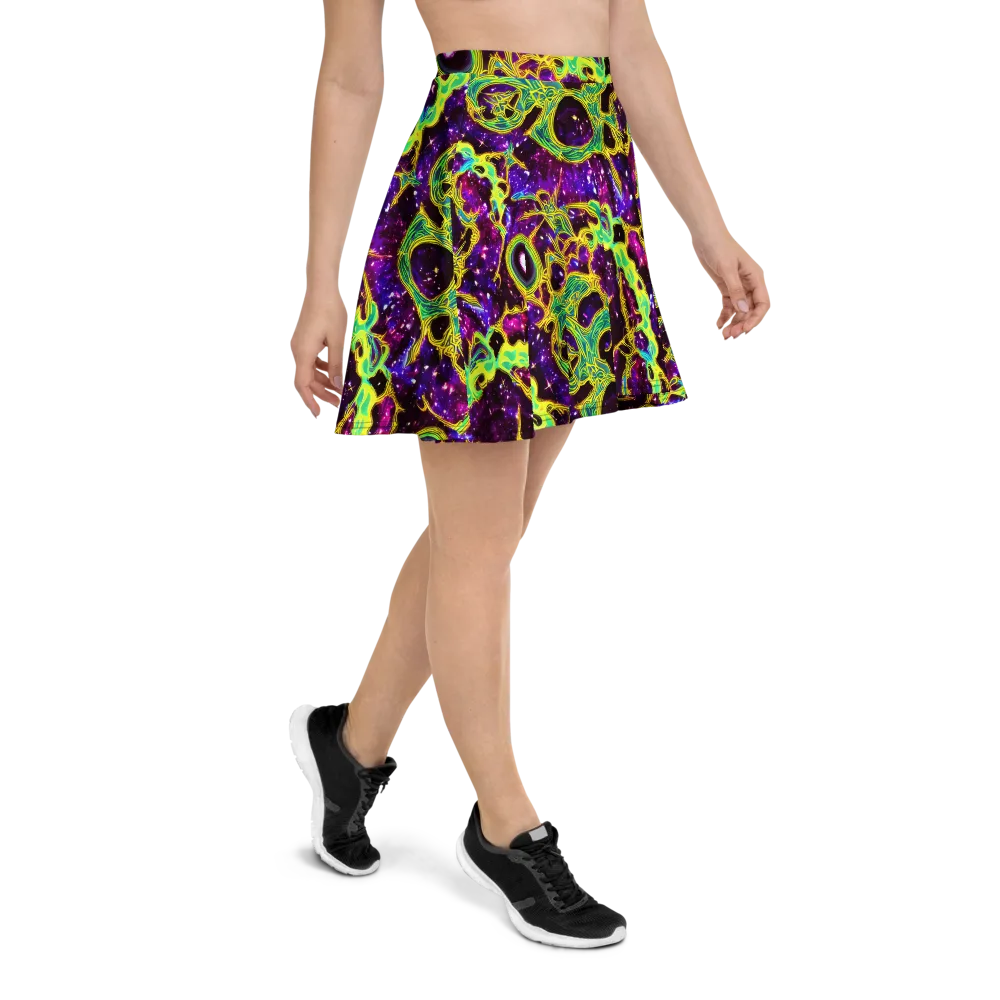 Galactic Web on Skater Skirt — Right
