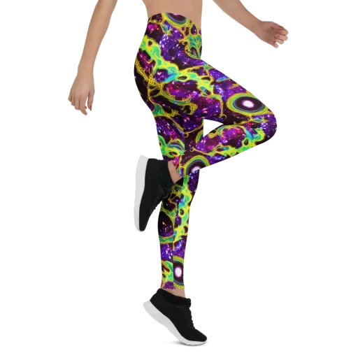 Galactic Web on a Leggings