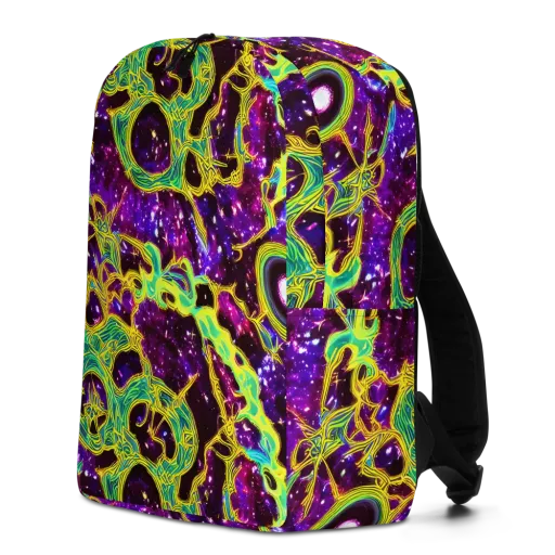 Galactic Web on a Minimalist Backpack