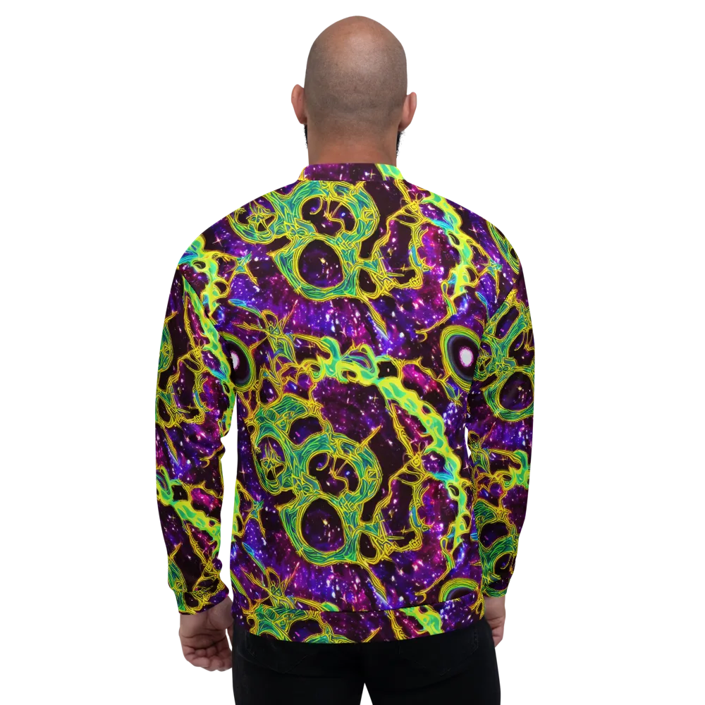 Galactic Web on Bomber Jacket — Back