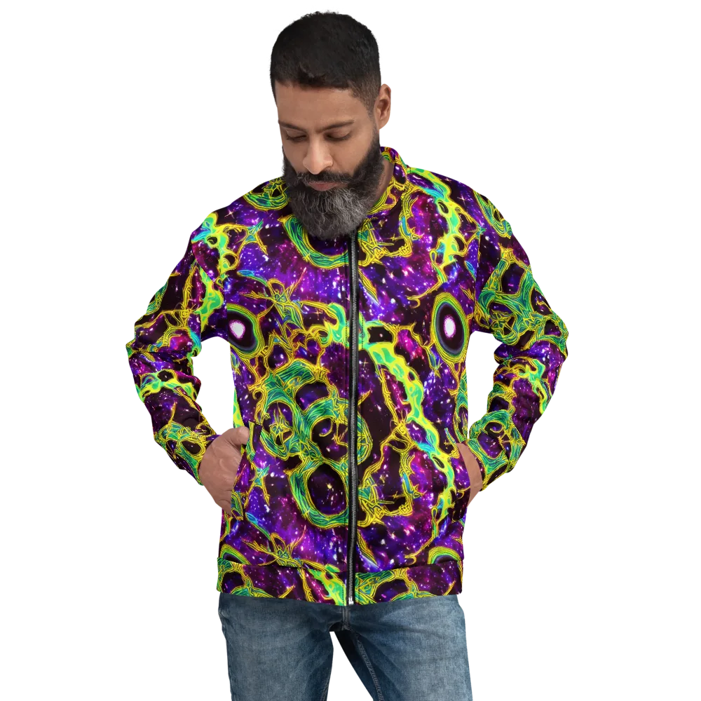 Galactic Web on Bomber Jacket — Front