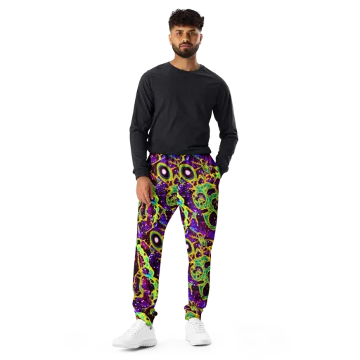 Galactic Web on a Men's Joggers