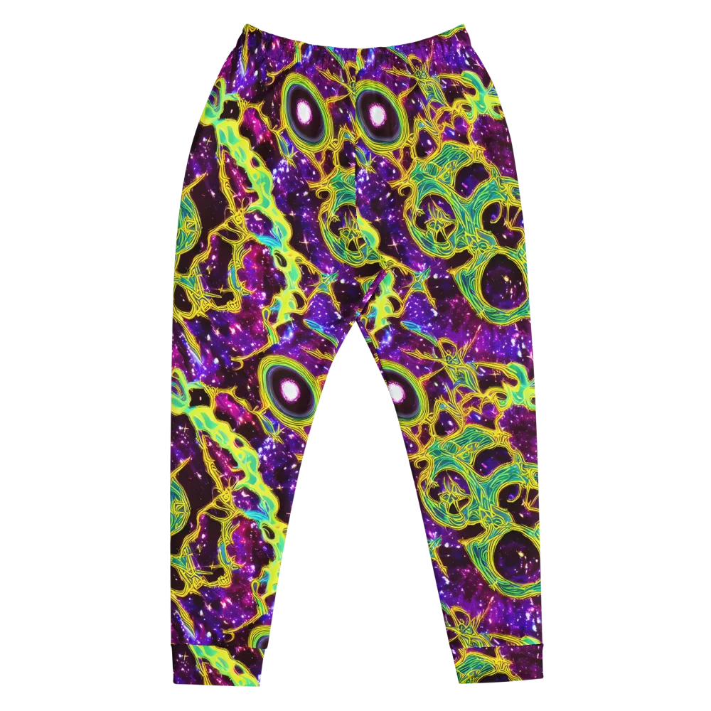 Galactic Web on Men's Joggers — Front