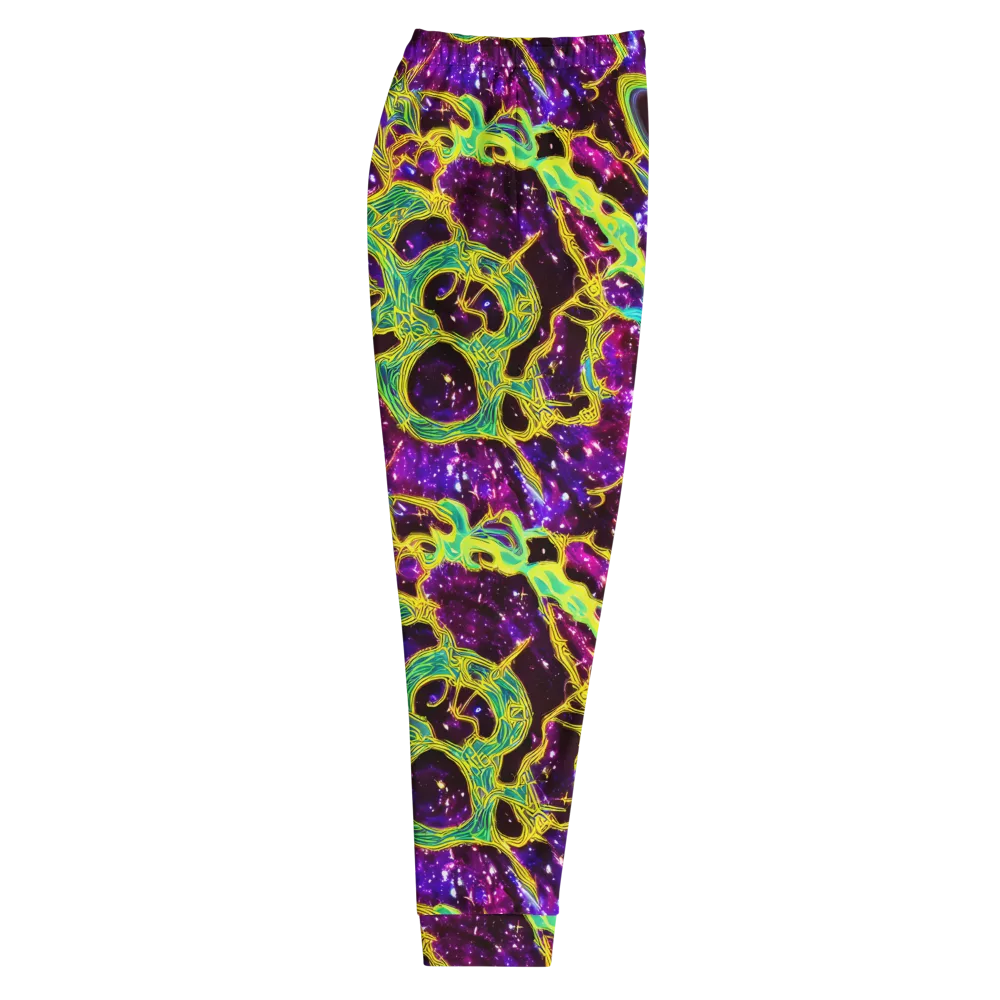 Galactic Web on Men's Joggers — Right