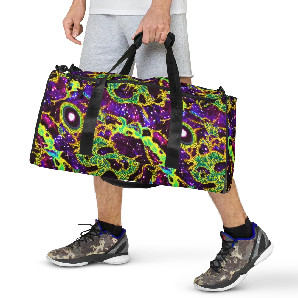 Galactic Web on Duffle Bag — Front
