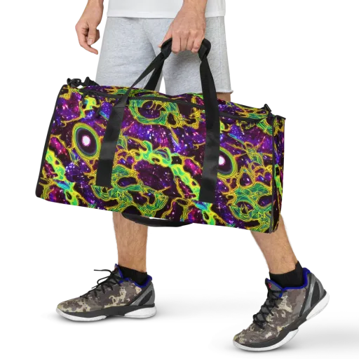 Galactic Web on a Duffle Bag