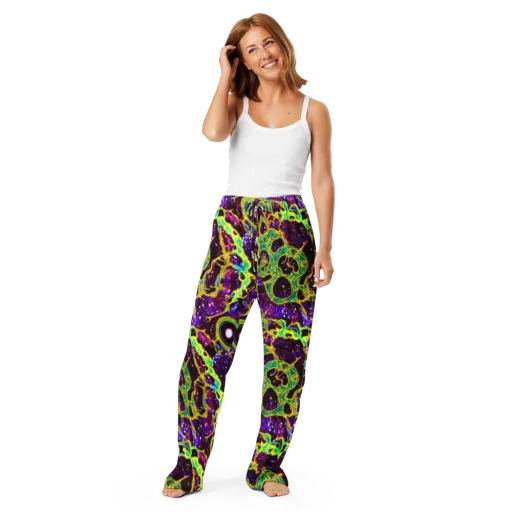 Galactic Web on a Women's Pajama Pants