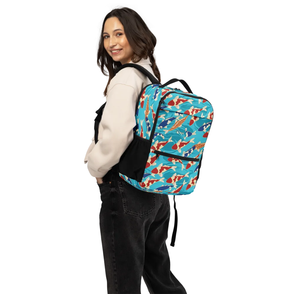 Pond Parade on Utility Backpack — Back